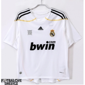 Real Madrid 2009-2010 Retro Domácí Dres Krátký Rukáv Real Madrid 2009-2010 Retro Domácí Dres Krátký Rukáv